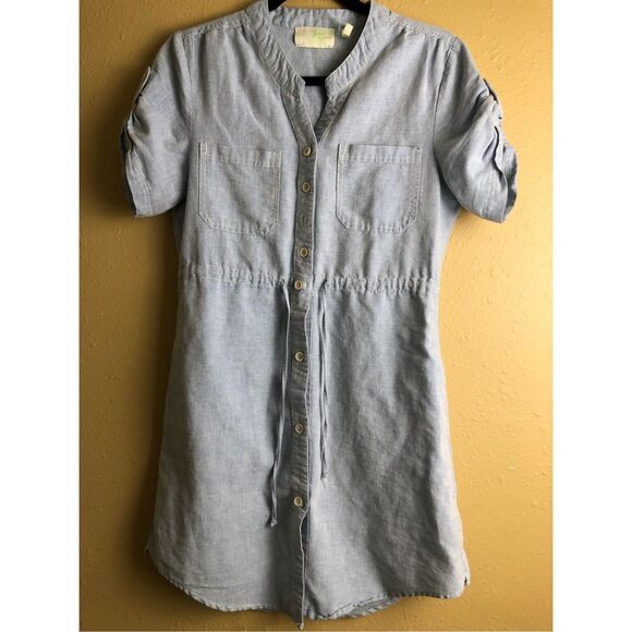 John and Jenn Anthropology Shirt Dress size PS - Picture 1 of 13